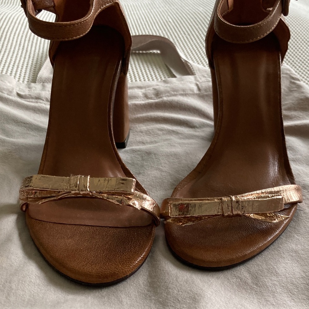 Hoss INTROPIA leather heels with bag - Picture 4 of 5
